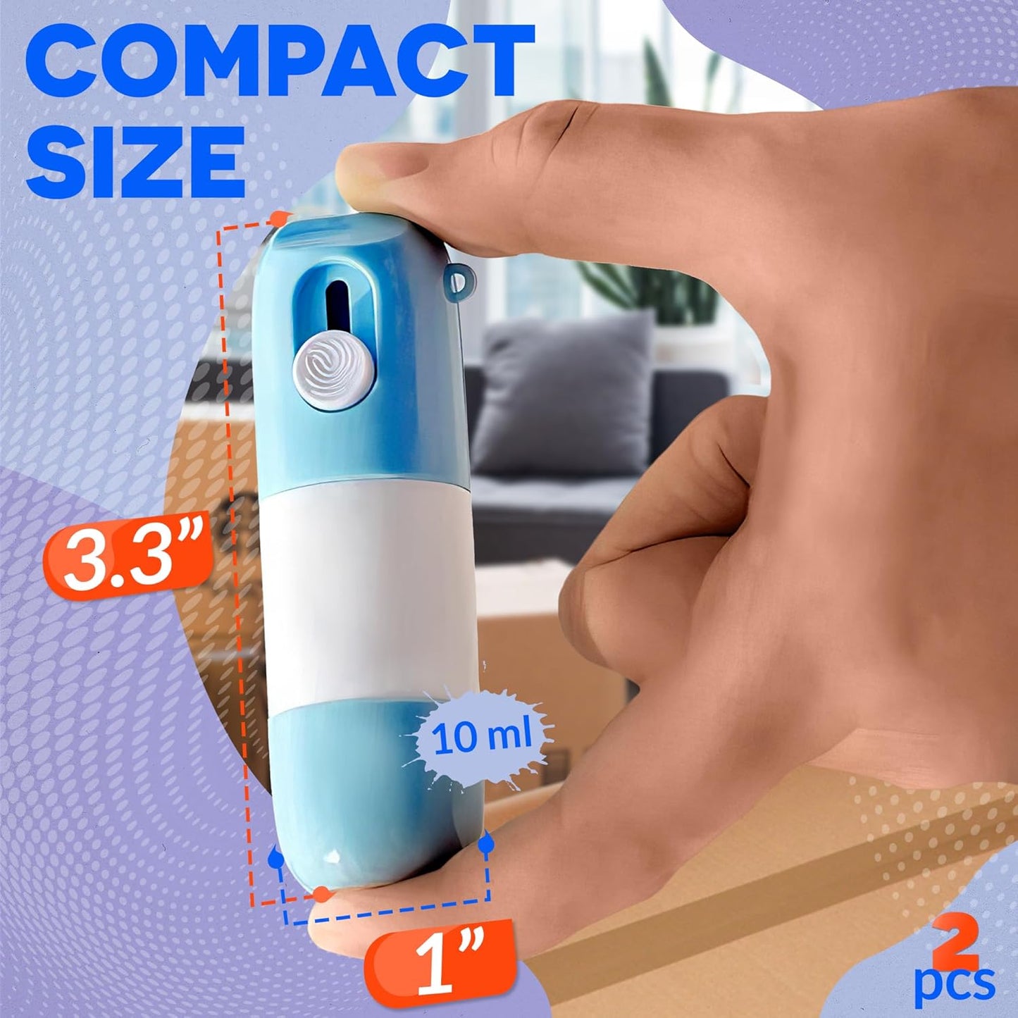 2PCS Thermal Paper Eraser Pen – 2-in-1 Privacy Marker with Mini Cutter