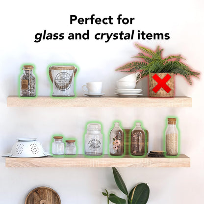 Quakehold! 22111 Gel for Glass and Crystal, Clear,