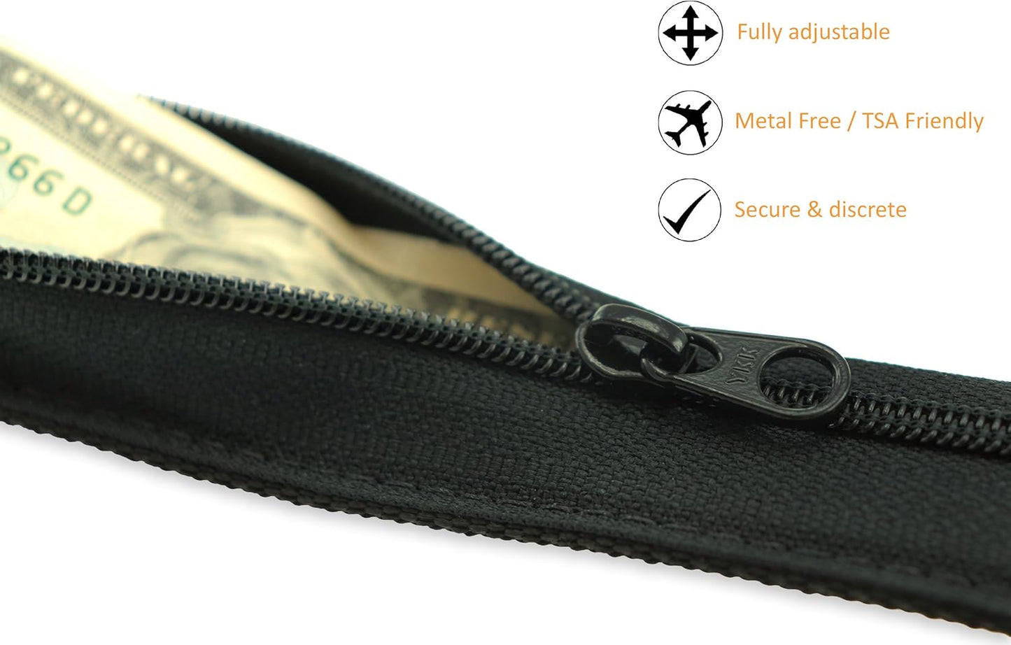 TripSafe Black Secret Belt