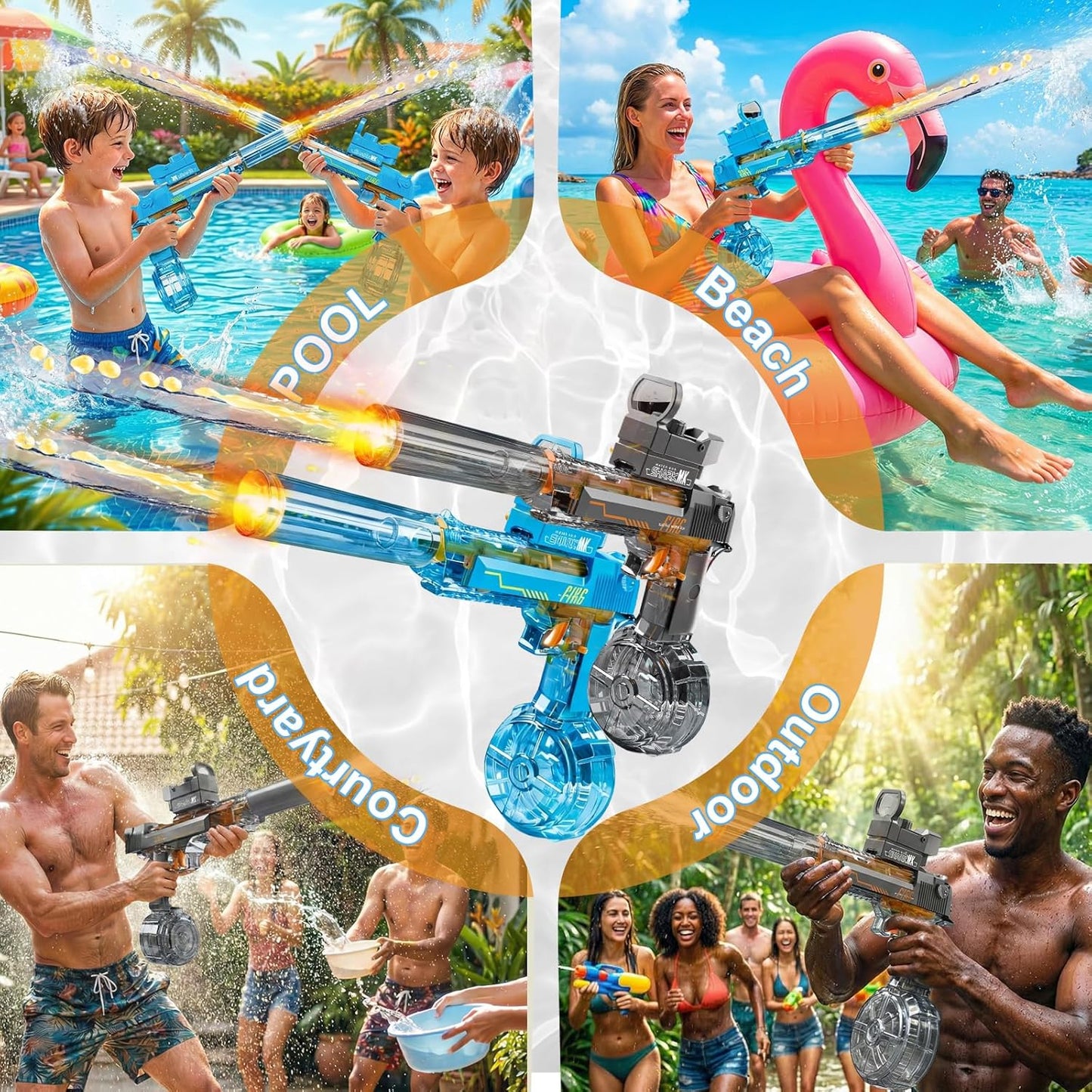 Electric Desert Eagle Water Gun