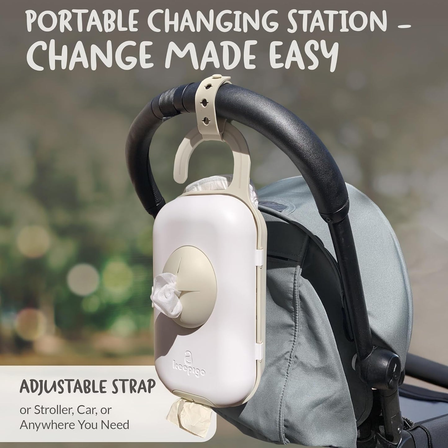 Diaper Bag Wipe Dispenser