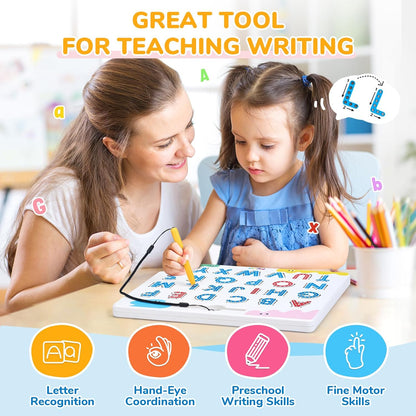 Magnetic Letter and Number Tracing Board Set