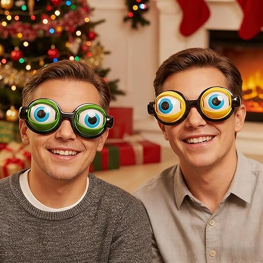 Funny Glasses with Winking Eye Mechanism