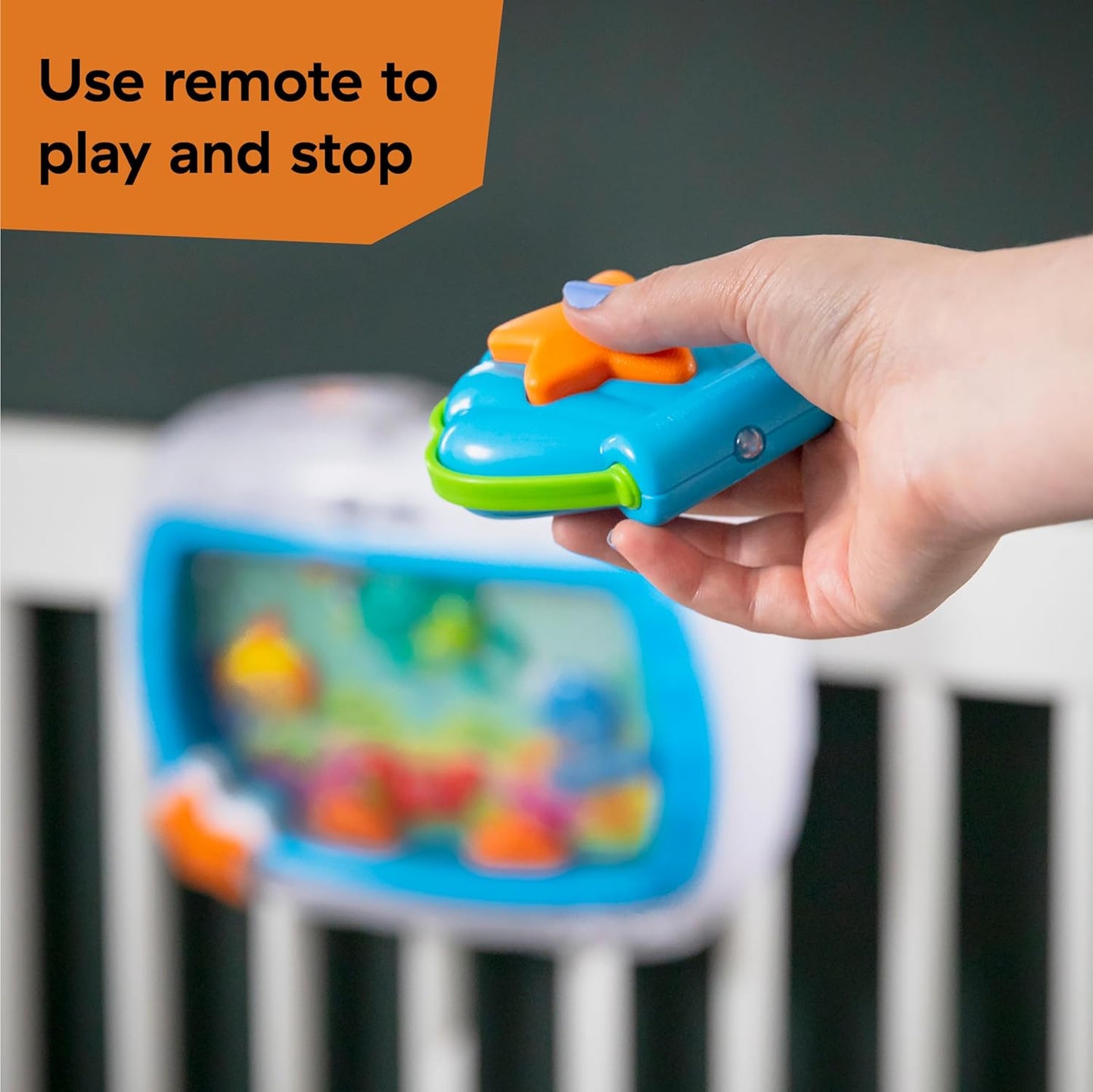 Baby Einstein Sea Dreams Soother – Musical Crib Toy & Sound Machine