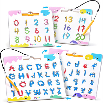 Magnetic Letter and Number Tracing Board Set