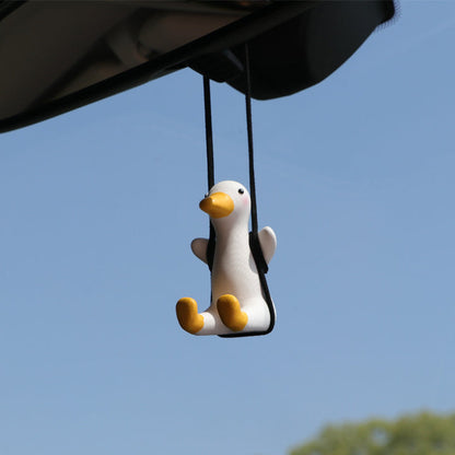 New Swing Duck Car Pendant