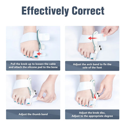 New Men's And Women's 3-board Correction Varying Degrees Thumb Valgus Orthosis