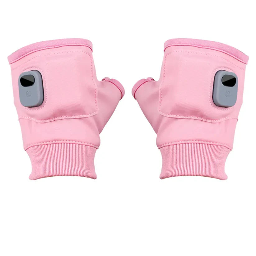 HeatGrip Pro Gloves – Rechargeable Heated Winter Gloves for Outdoor Work, Skiing, Cycling & Cold Weather