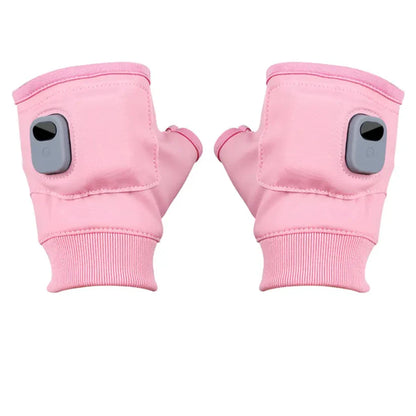 HeatGrip Pro Gloves – Rechargeable Heated Winter Gloves for Outdoor Work, Skiing, Cycling & Cold Weather
