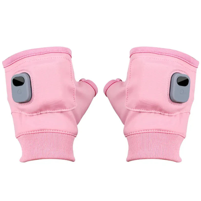HeatGrip Pro Gloves – Rechargeable Heated Winter Gloves for Outdoor Work, Skiing, Cycling & Cold Weather