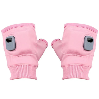 HeatGrip Pro Gloves – Rechargeable Heated Winter Gloves for Outdoor Work, Skiing, Cycling & Cold Weather