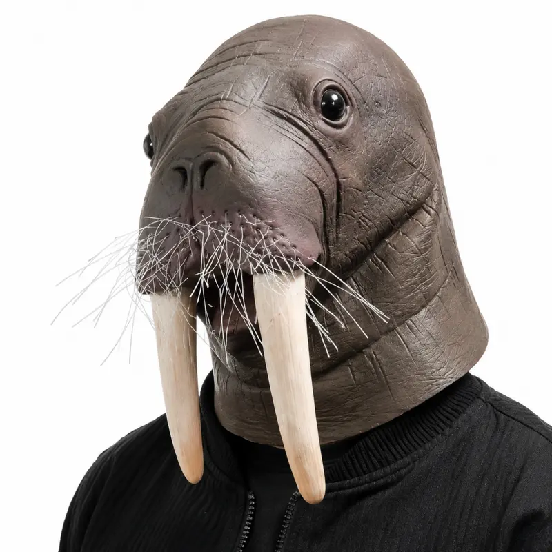 TuskTastic Realistic Walrus Mask