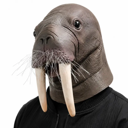TuskTastic Realistic Walrus Mask