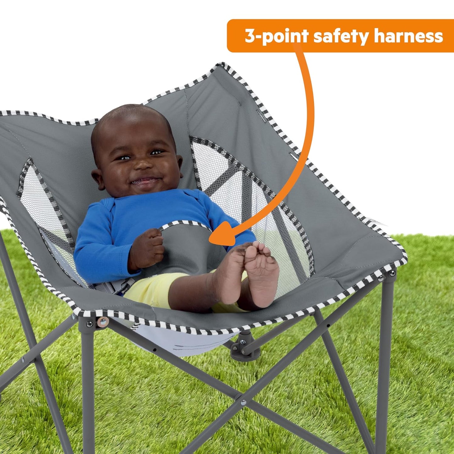 Portable Baby Travel Chair with UPF 50+ Canopy
