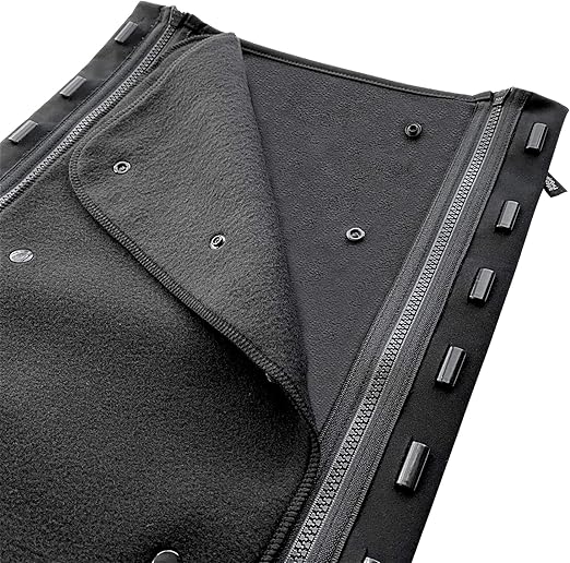 MakeMyBellyFit Universal Jacket Extender for Maternity & Babywearing, Fits Most Zippers, One-Size, Black