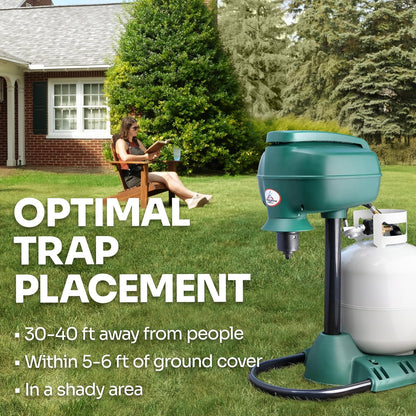 Mosquito Magnet MM4200B Patriot Plus – Outdoor Mosquito & Insect Trap (Up to 1 Acre)