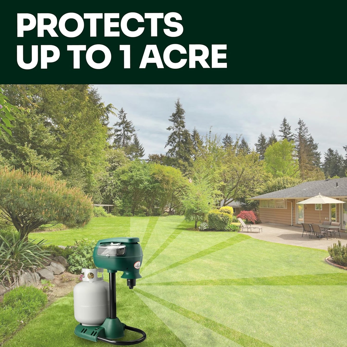 Mosquito Magnet MM4200B Patriot Plus – Outdoor Mosquito & Insect Trap (Up to 1 Acre)