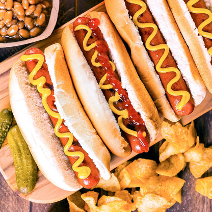 Oscar Mayer 2-Slot Hot Dog & Bun Toaster with Mini Tongs – Works with Hot Dogs, Chicken, Turkey, Veggie Links, Sausages & Brats (Yellow)