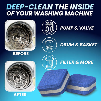 Washing Machine Cleaner Pro Tablets for Pet Owners