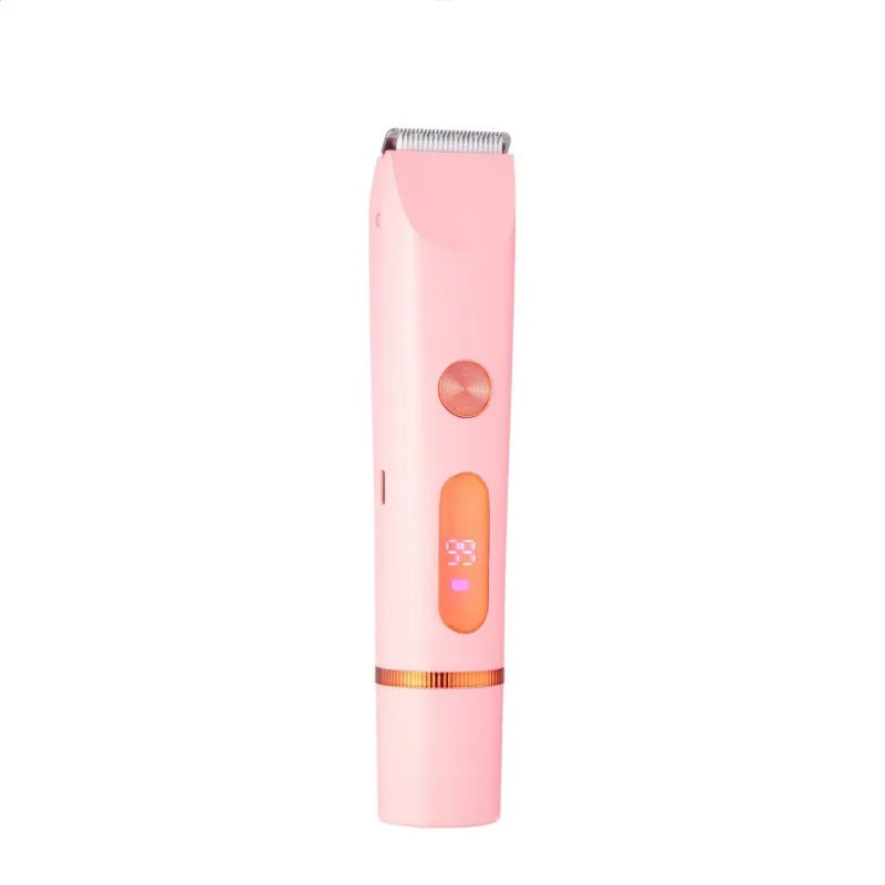 Electric Epilator Womens Dual-Head Hair Remover With LCD Display