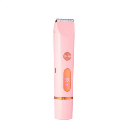 Electric Epilator Womens Dual-Head Hair Remover With LCD Display