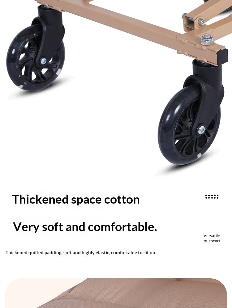 Portable Folding Multifunctional Pushcart For Travel
