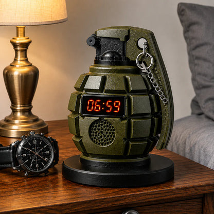 Military Style Alarm Clock for Deep Sleepers