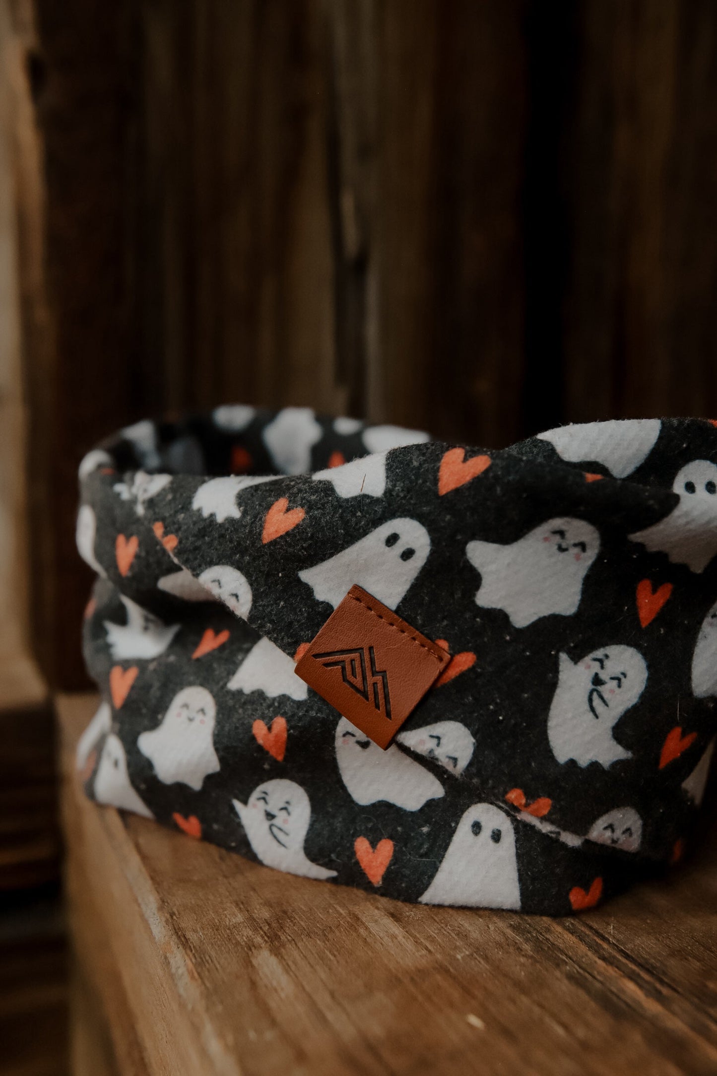 SpookyPaws Ghost Dog Scarf