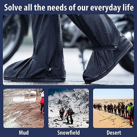 ⏰Hot Sale Promotion 50% OFF - Suitable for wide feet - ❤️All-Round Long Waterproof Boot Cover