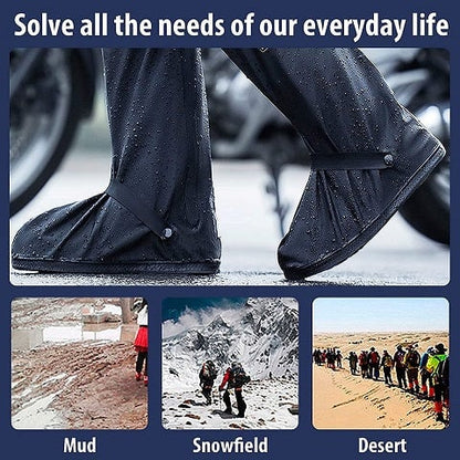 ⏰Hot Sale Promotion 50% OFF - Suitable for wide feet - ❤️All-Round Long Waterproof Boot Cover