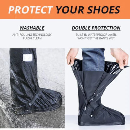 ⏰Hot Sale Promotion 50% OFF - Suitable for wide feet - ❤️All-Round Long Waterproof Boot Cover