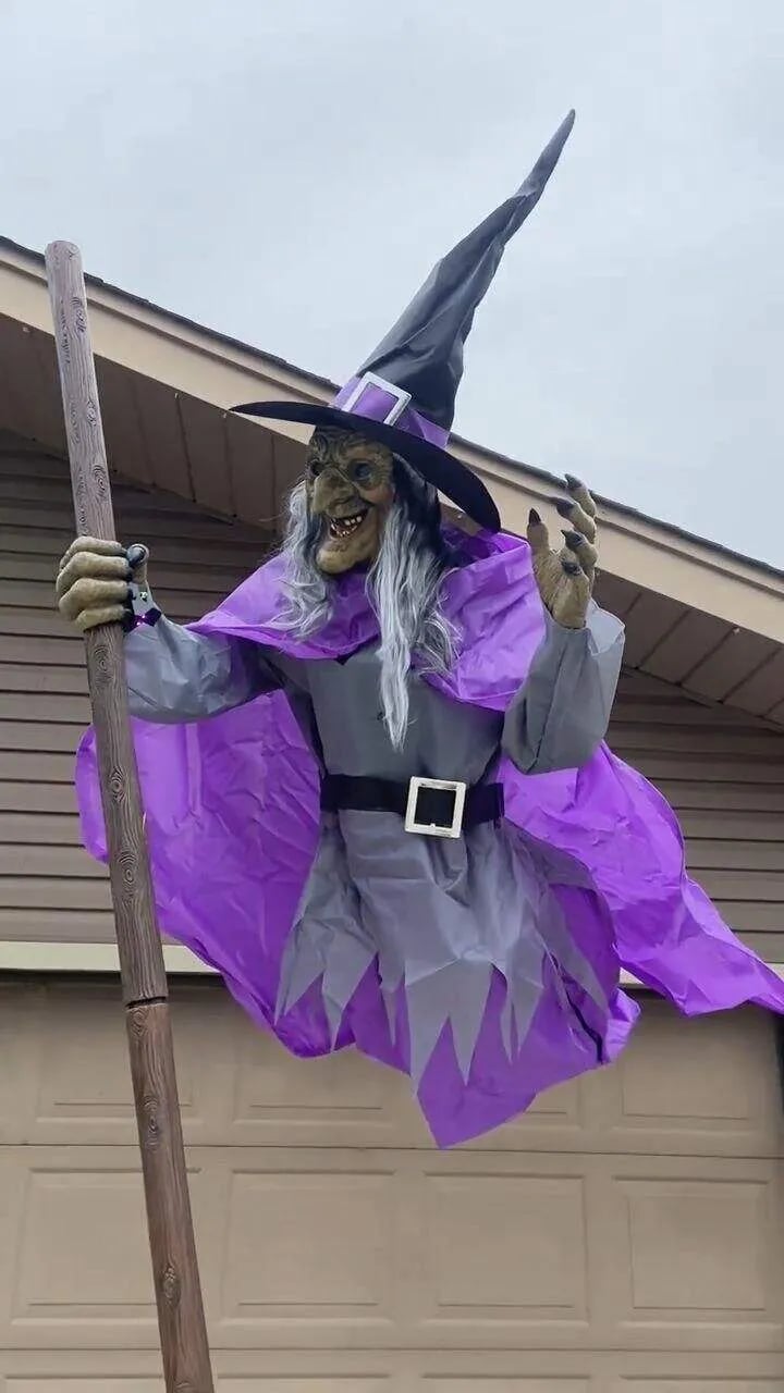 🔥Last Day Halloween Promotion - 50% OFF🎁Animated Hovering Witch-Free shipping Today