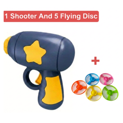 Interactive Flying Disc Cat Toy Launcher