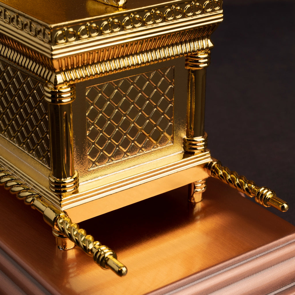 The Ark Of the Covenant Home Decoration Christian Decor Religious Gift(Gold plated copper)