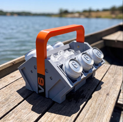 Engine Crate Can Carrier – Heavy-Duty Beverage Holder