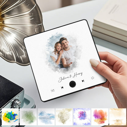 Custom Music Fridge Magnet, Custom Photo Fridge Magnet, Can Play Songs And Adjust The Volume
