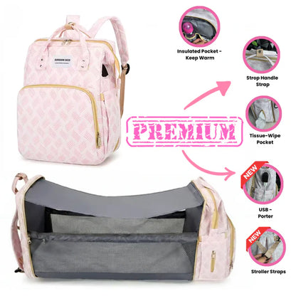 Luxe 3-in-1 Diaper Backpack
