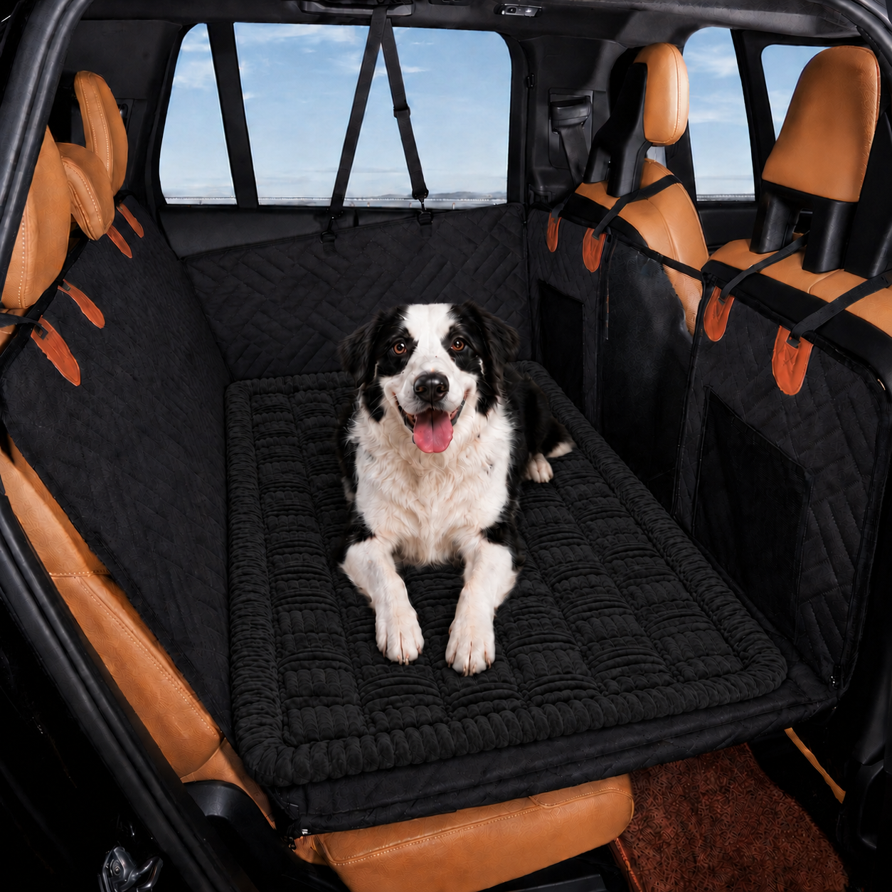 PawVoyage Car Backseat Extender & Dog Travel Bundle