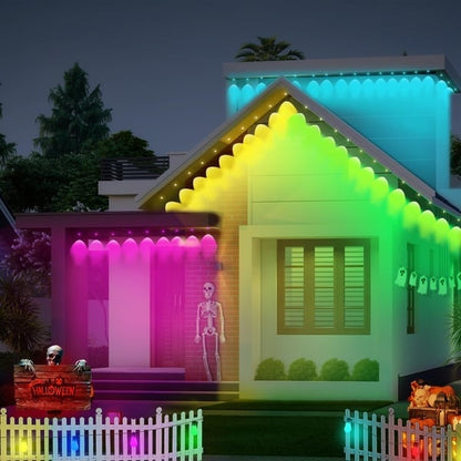 🎅 Early Christmas 50%OFF - Smart Rainbow LED Permanent Outdoor Light - Smartlight 🎁