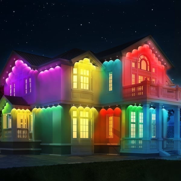 🎅 Early Christmas 50%OFF - Smart Rainbow LED Permanent Outdoor Light - Smartlight 🎁