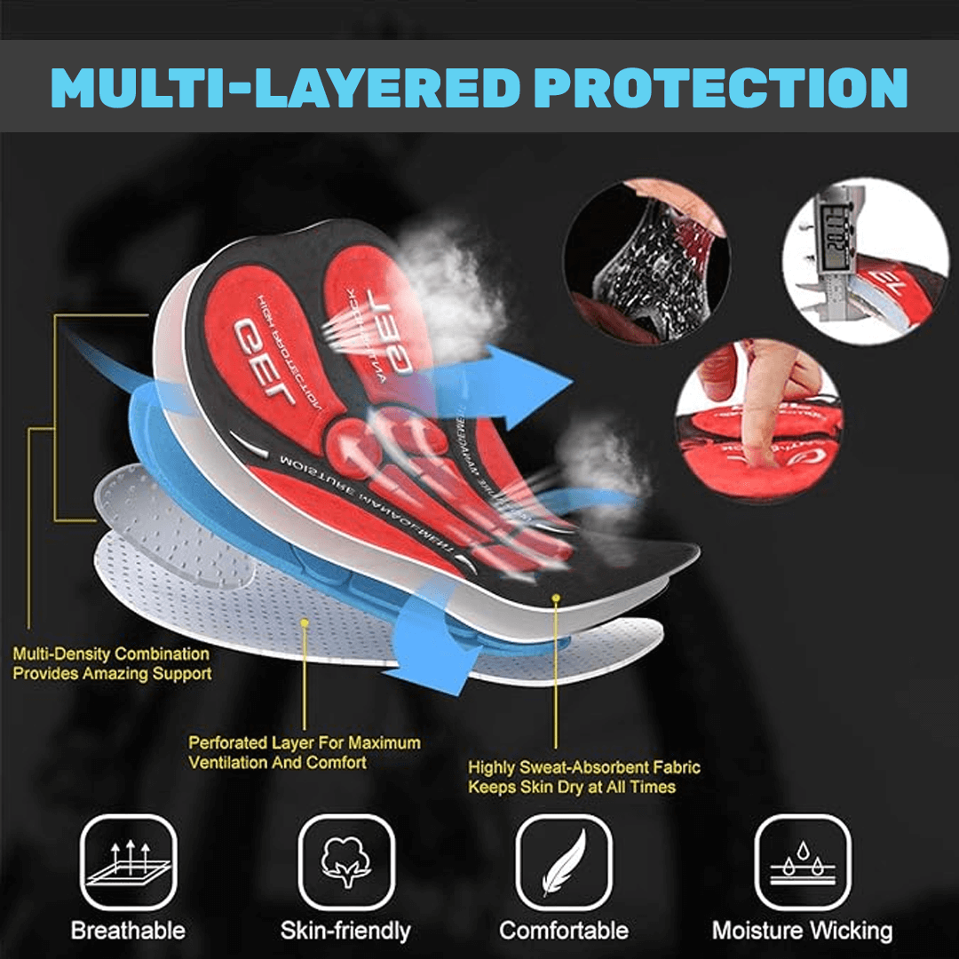 Breathable Cycling Pants Sports Underwear Men's