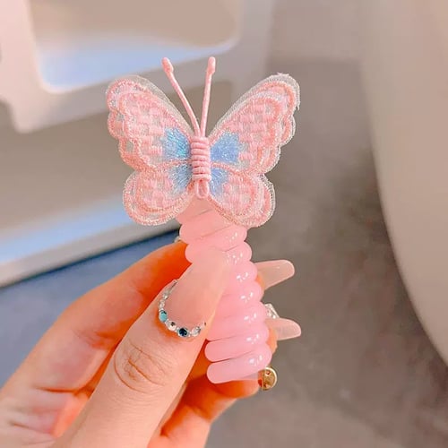 🎀Butterfly Telephone Wire Hair Bands