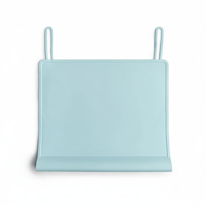 Portable Silicone Table Placemat with Edge Bumper for Toddlers & Babies