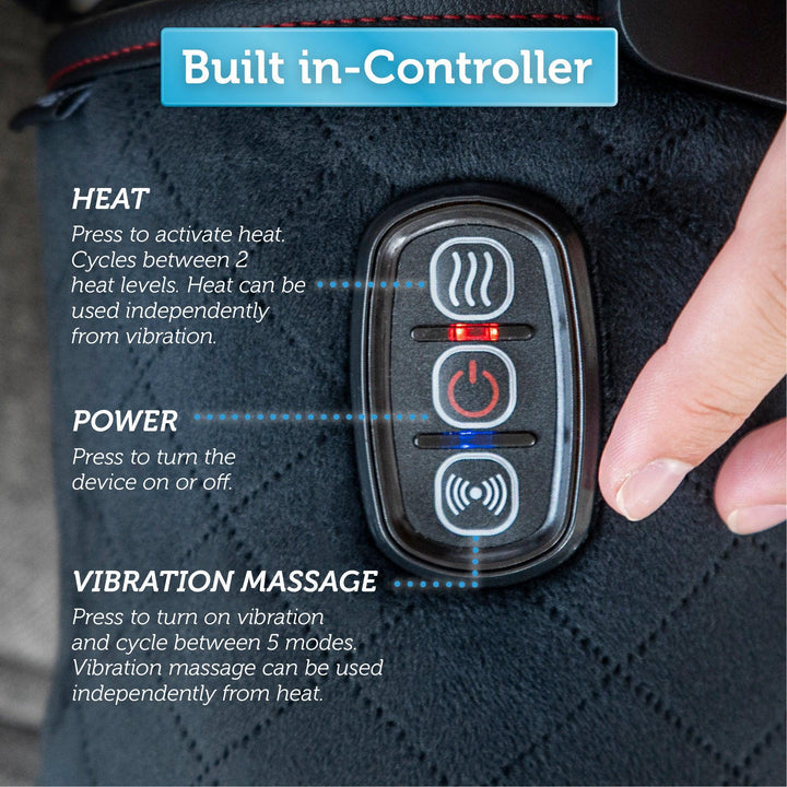 Heated Knee Massager with Heating Pad for Knee Pain Relief, Knee Warmers Wrap, FSA or HSA Eligible, Heated Knee Pad for Men Women Elders