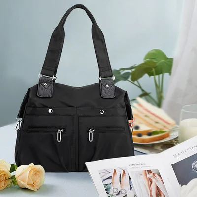 🔥Winter sale🎁-Large Capacity Waterproof Multi Pocket Shoulder Bag