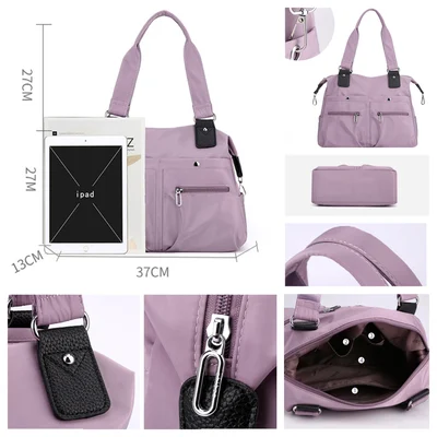 🔥Winter sale🎁-Large Capacity Waterproof Multi Pocket Shoulder Bag