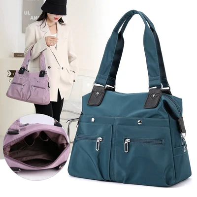 🔥Winter sale🎁-Large Capacity Waterproof Multi Pocket Shoulder Bag