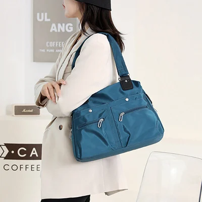 🔥Winter sale🎁-Large Capacity Waterproof Multi Pocket Shoulder Bag