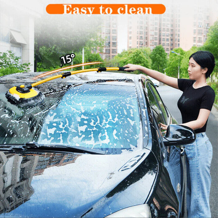360 Car Wash Cleaning Mop And Brush Kit