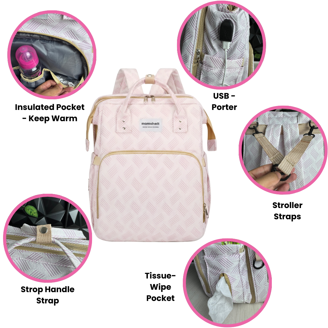Nestora 3-in-1 Baby Changing Backpack 🎒👶